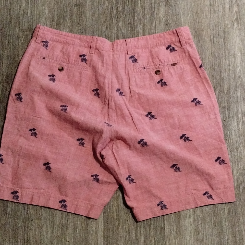Mens Chaps Ralph Lauren Palm Tree Print Lightweight Chino Shorts 38 - Picture 6 of 6